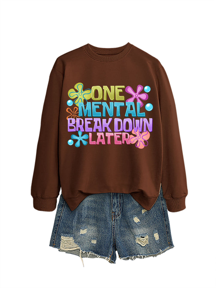 Sweatshirt pour femmes avec imprimé créatif Chic & Stil
