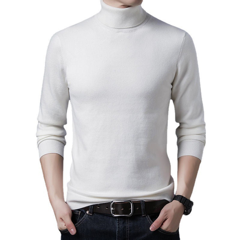 High-quality wool turtleneck sweater for men Lune London