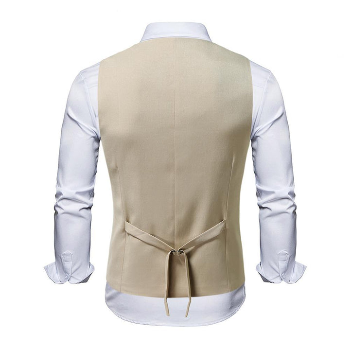 Men's Double-breasted Tailored Suit Vest Lune London
