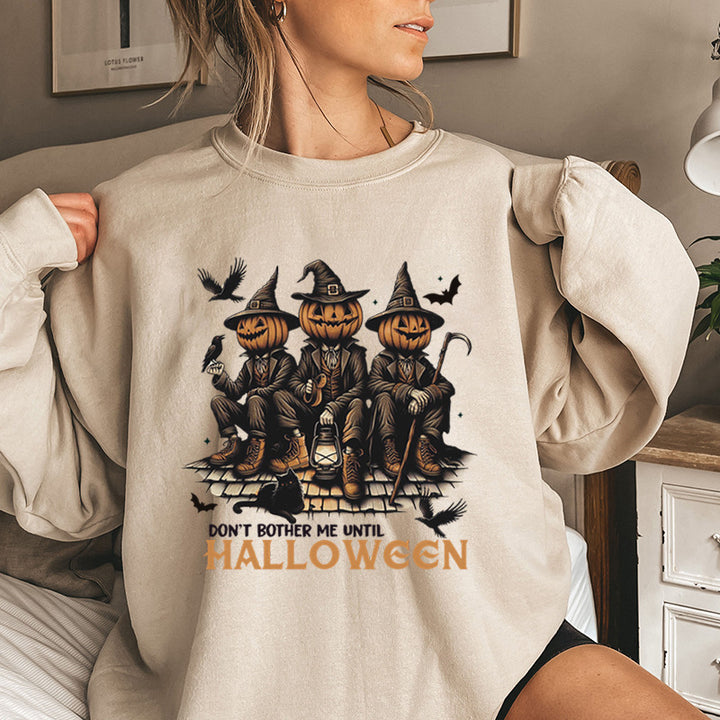 Sweat-shirt pour femmes avec motif d'Halloween saisonnier et coupe confortable Chic & Stil