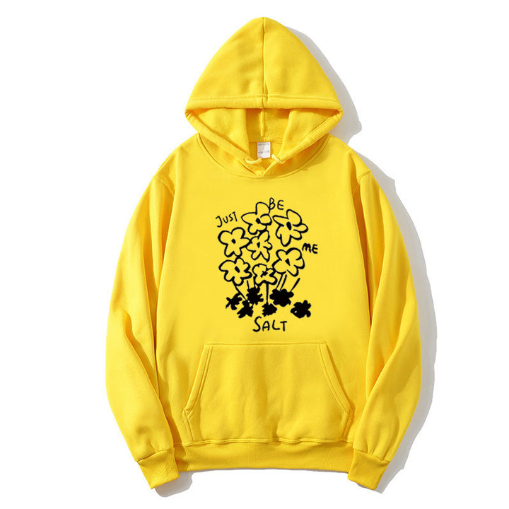 Women's hoodie with artistic floral motif Chic & Stil