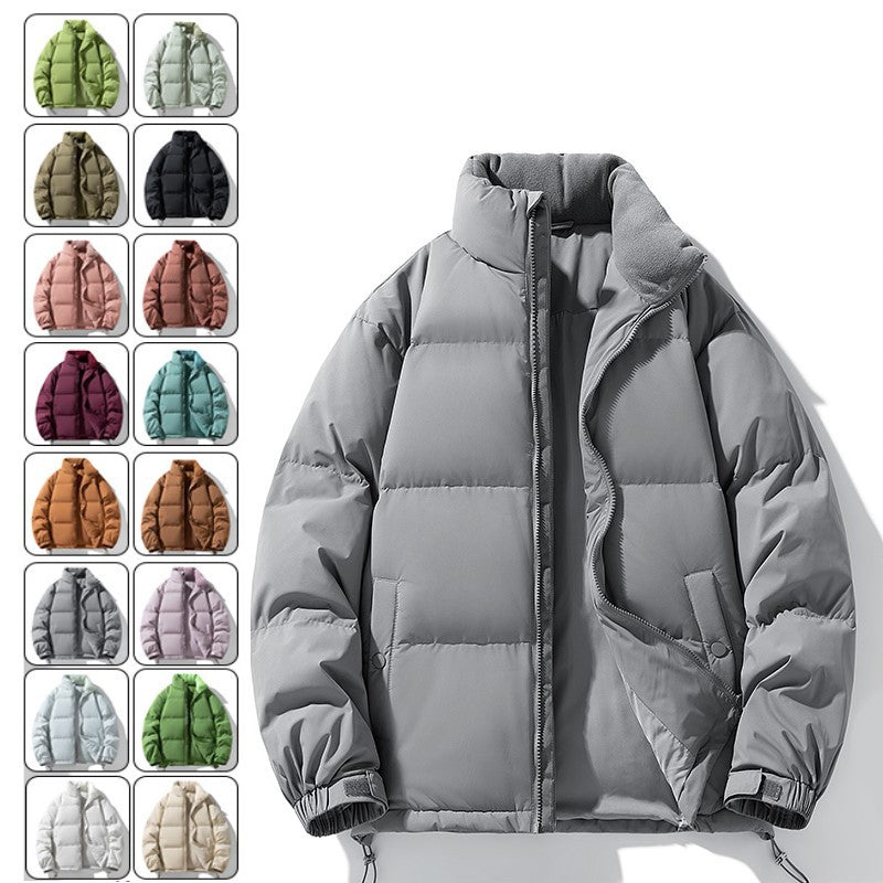 Ladies thermal insulated quilted jacket with high collar Lune London