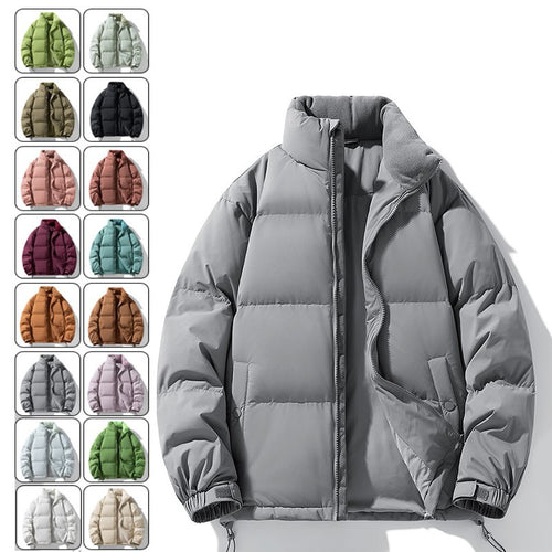 Ladies thermal insulated quilted jacket with high collar Lune London