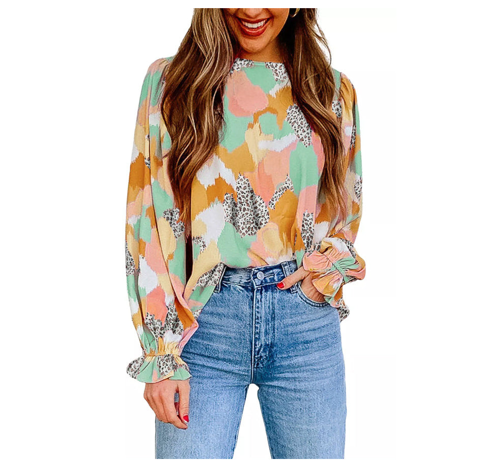 Women Trendy high with colorful pattern and casual cut Lune London