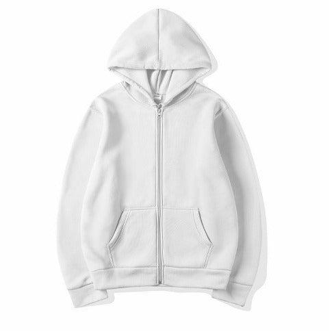 Hooded jacket for women with full zipper and practical front pockets Lune London