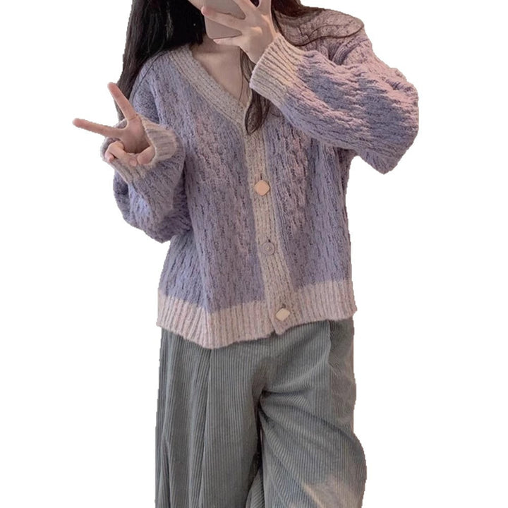 Cardigan confortable pour femmes avec détails de boutons Chic & Stil