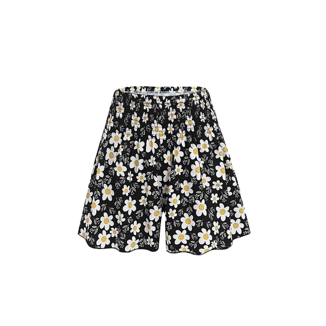 Shorts Lune London à coupe décontractée imprimé floral pour femmes