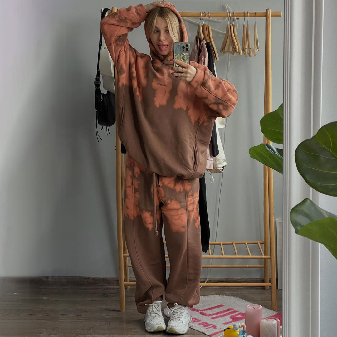 Ladies Cozy Oversized Leisure Set Lune London