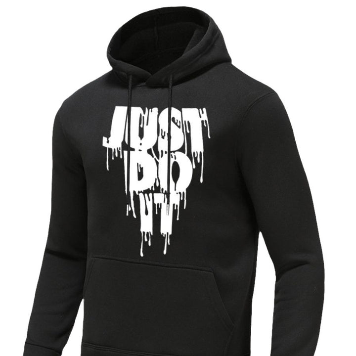 Hooded sweatshirt for women with creative graffiti print Lune London