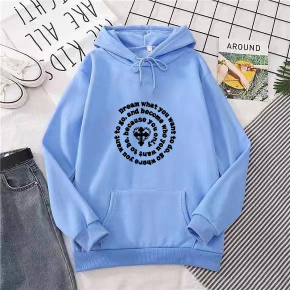 Women's hoodie with inspiring motif Chic & Stil