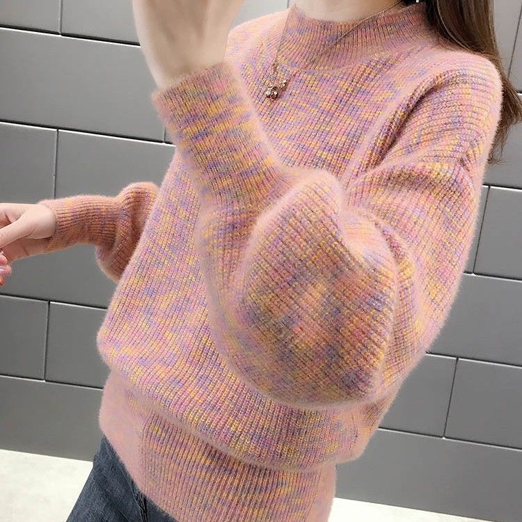 Pull en maille confortable pour femmes avec dégradé coloré Chic & Stil