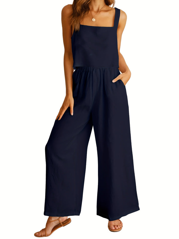 Casual outfit for women with wide legs and practical pockets Lune London