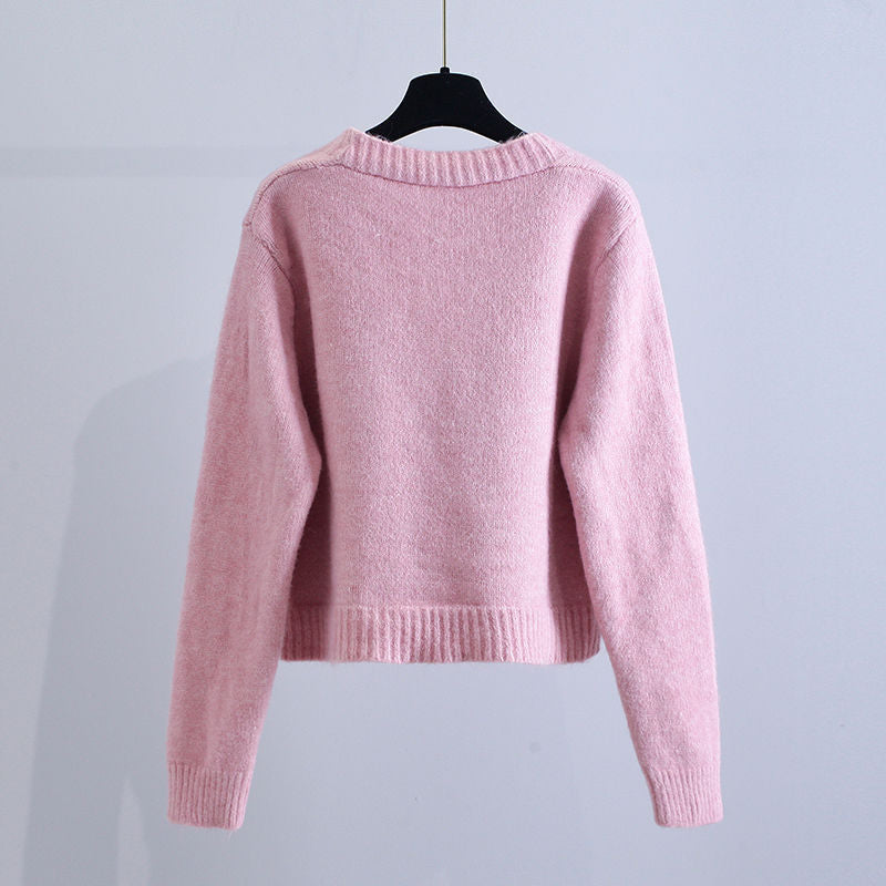 Women's clothing playful cardigan with floral pattern Lune London