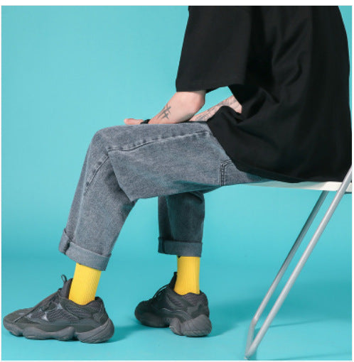 Wide denim pants for women with a high waist and relaxed fit Lune London