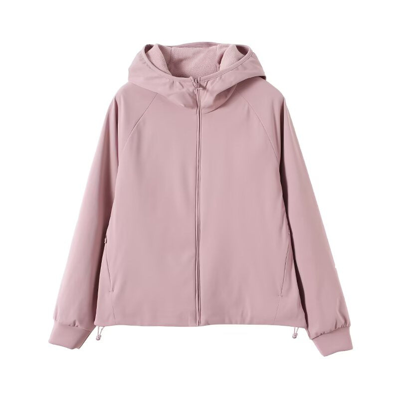 Veste polaire fonctionnelle pour femmes avec capuche Chic & Stil
