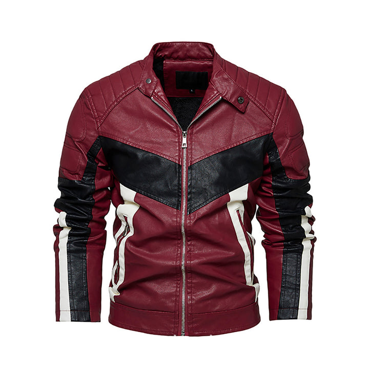 Elegant motorcycle jacket for men in high-quality leather Lune London