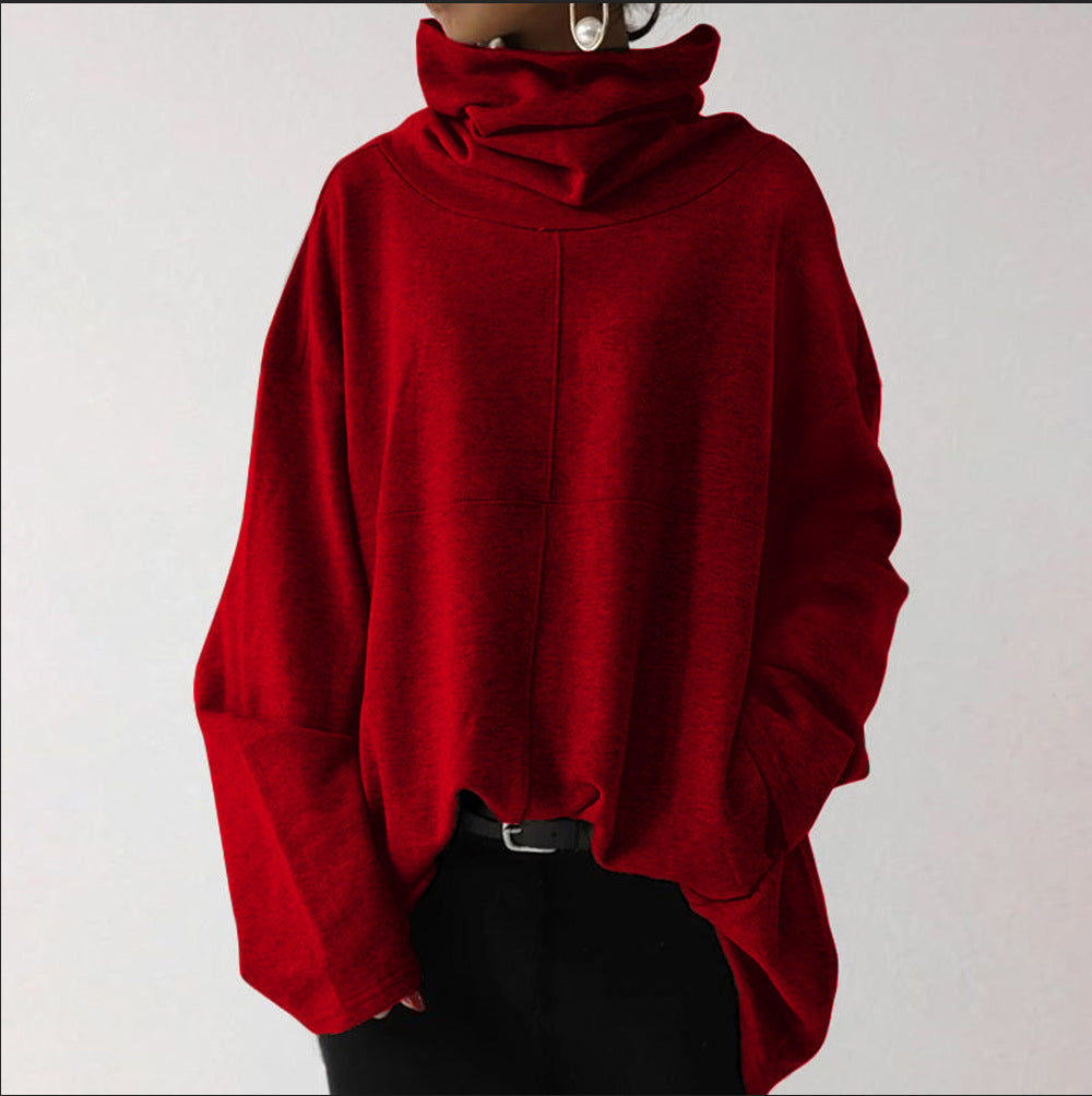Lune London | Trendy solid-color turtleneck sweater