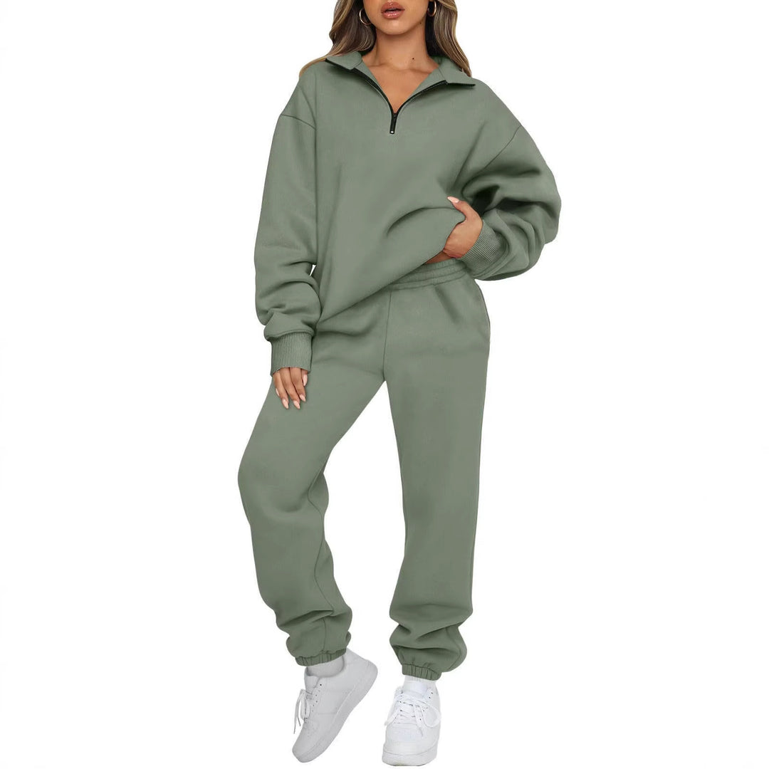Women's relaxed sweater and jogging pants set Chic & Stil