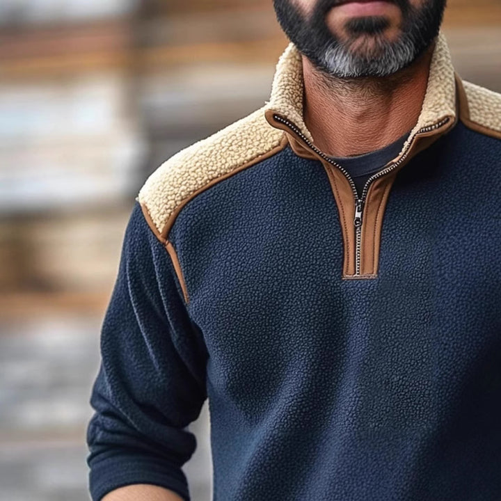 Lune London men's teddy fleece sweater
