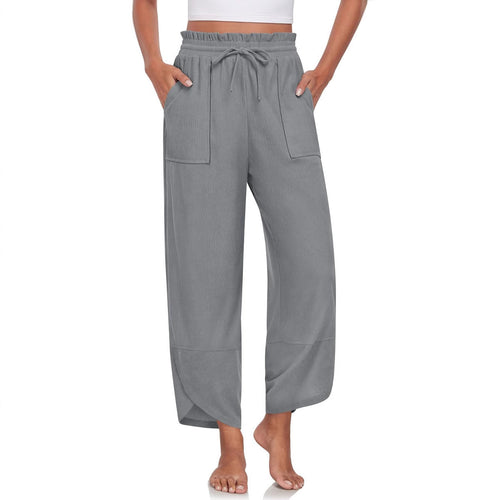 Elegant and lightweight palazzo pants for women with a wide fit Lune London