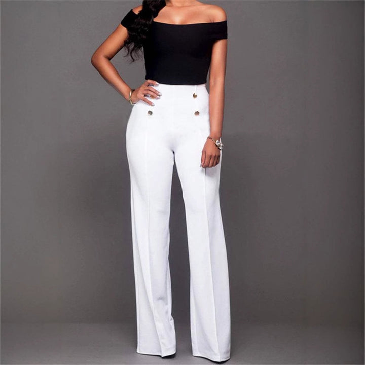High-waisted suit trousers for women Lune London