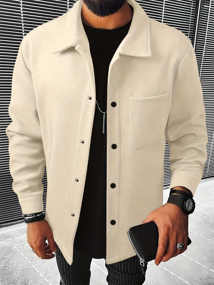 Lune London removable fluffy jacket for men