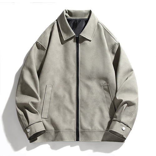 Casual oversized jacket for men with practical pockets Lune London