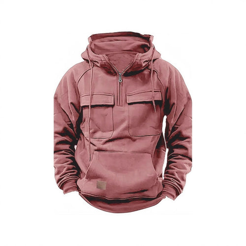 Practical and warm hooded jacket for men with pockets Lune London