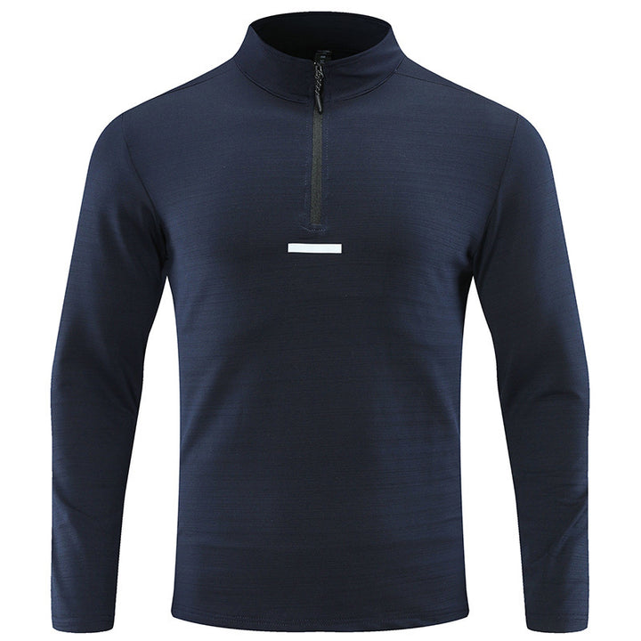 Functional pullover for women with high collar and half-zip Lune London