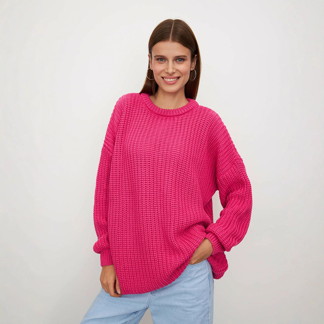 Casual knit sweater for women with a loose fit Lune London