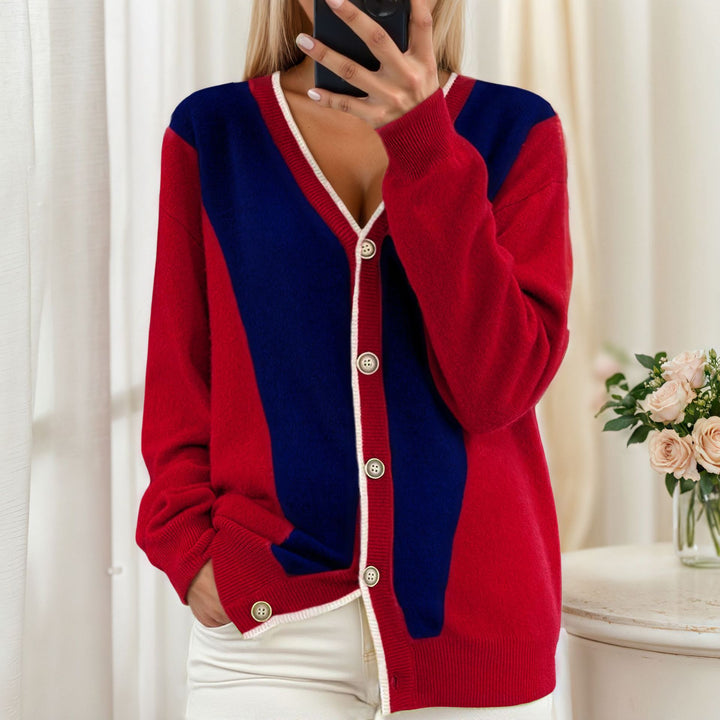 Ladies Light Vest with Trendy V-neck Lune London