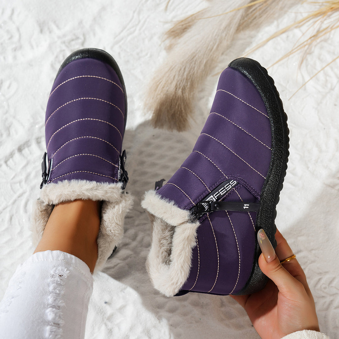 Women Comfortable Winter Boots with Cozy Lining Lune London