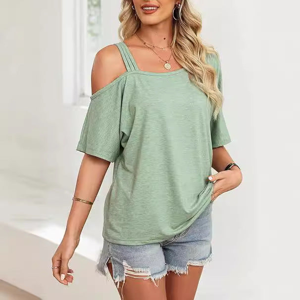 Ladies Off-Shoulder Top Chic and Style