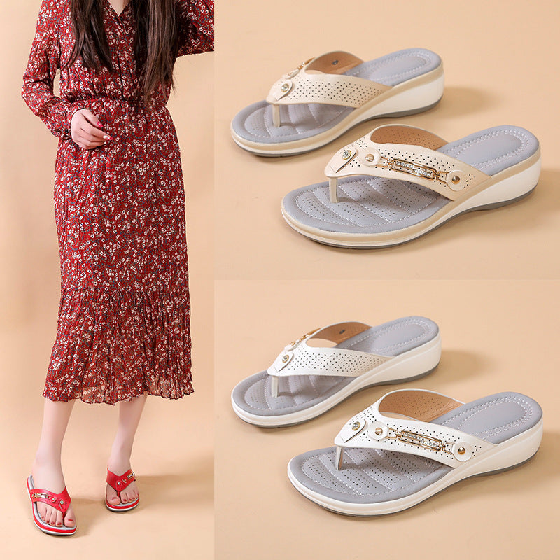 Orthopedic sandals for women with comfort sole Lune London