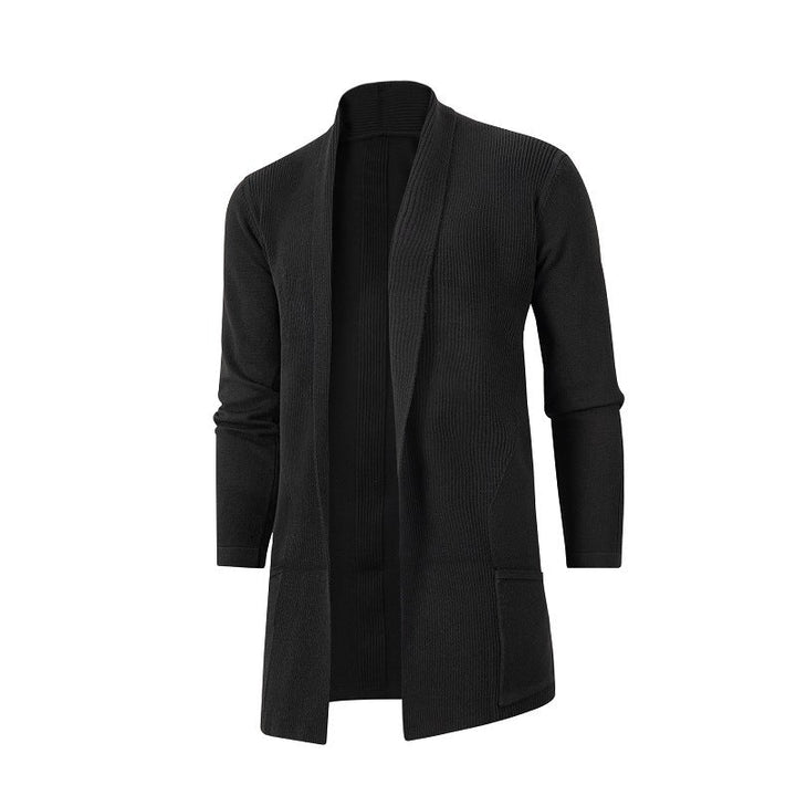 Lune London | Men's cardigan with open cut and practical pockets