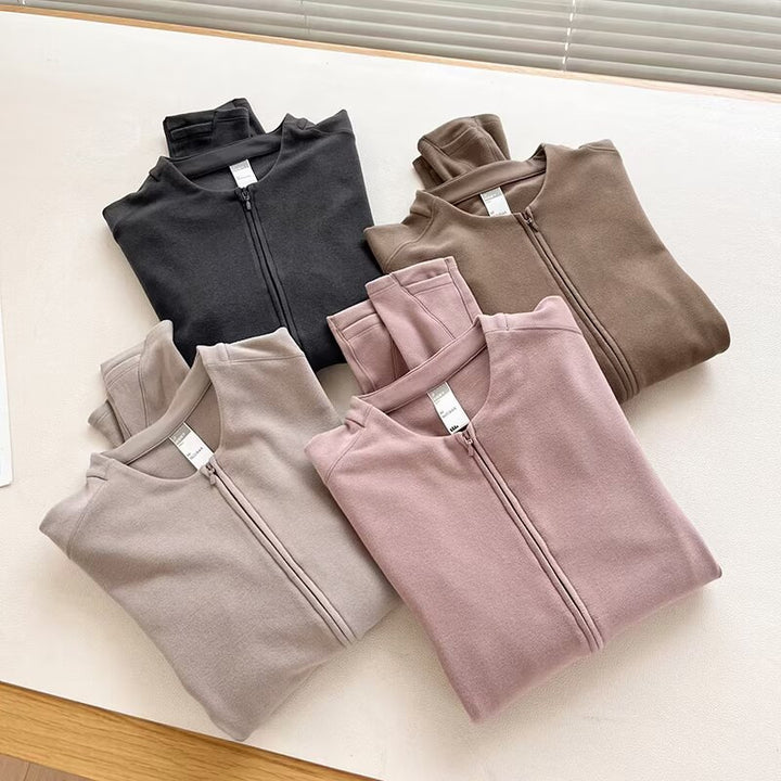 Veste de transition sportive pour femmes avec fermeture éclair innovante Chic & Stil
