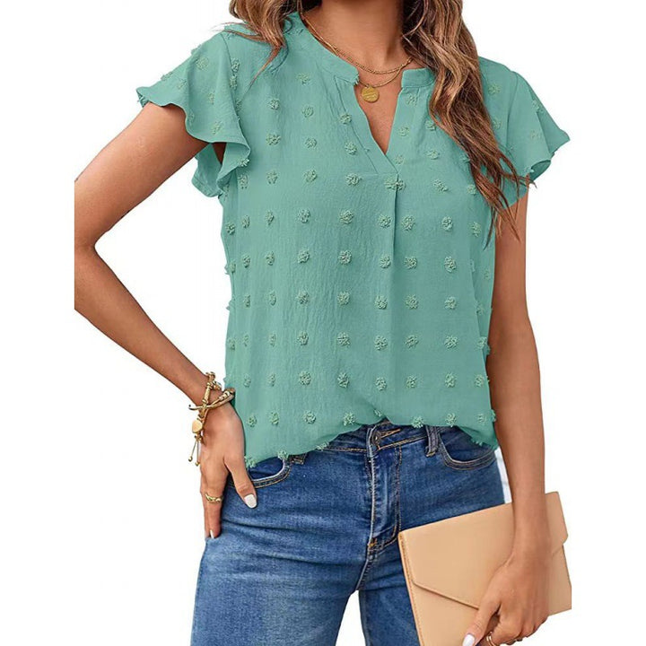 Women's blouse with flared sleeves Lune London