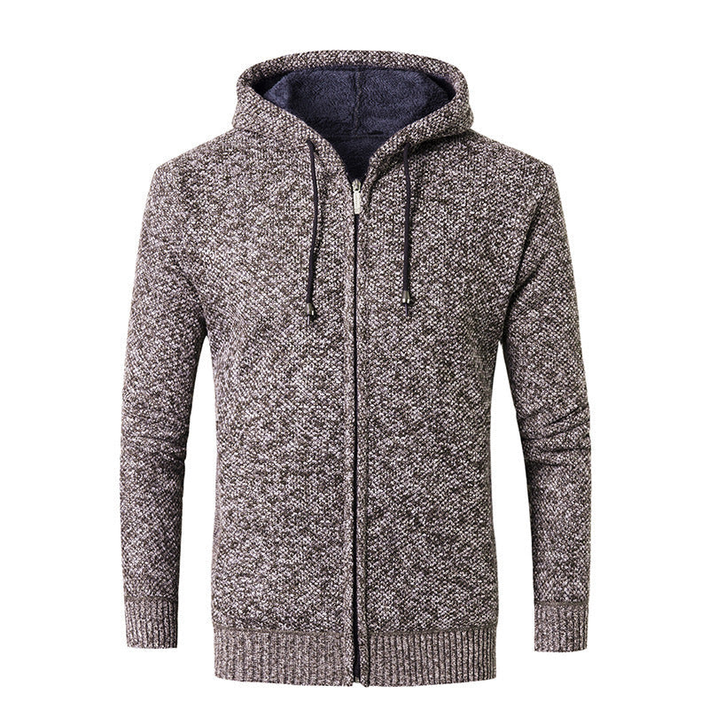 Men's Modern Cardigan with Hood and Soft Inner Lining Lune London