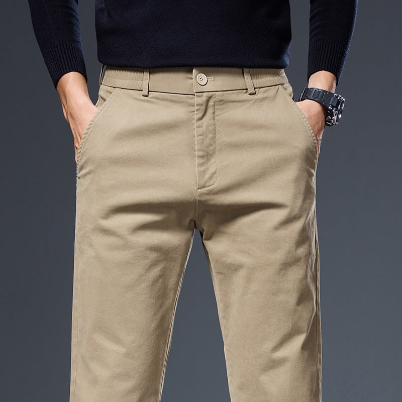 Chinos for men with a practical fit and an elastic waistband Lune London