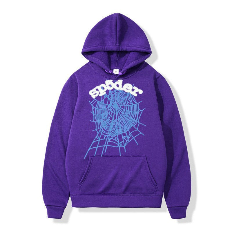 Women's hoodie with creative spider motif and comfortable fit Chic & Stil