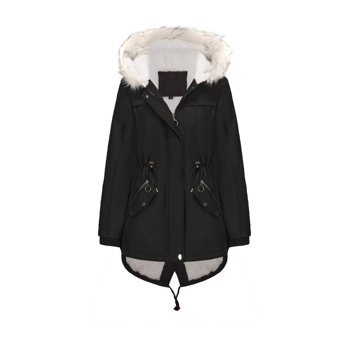 Women's outdoor jacket lined with removable hood Lune London
