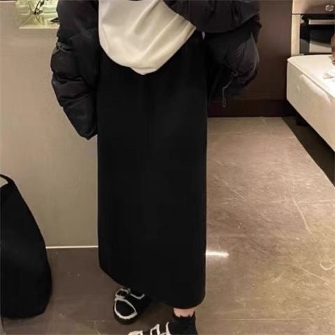 Jupe midi pour femmes en tricot de la plus haute qualité avec une silhouette élégante Chic & Stil
