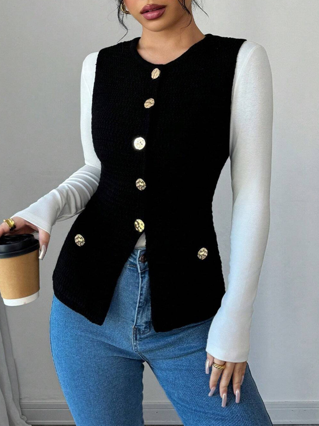 Ladies Stylish Chic Vest