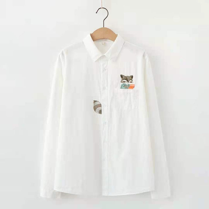 Blouse femme à manches longues avec motif animal Chic & Stil