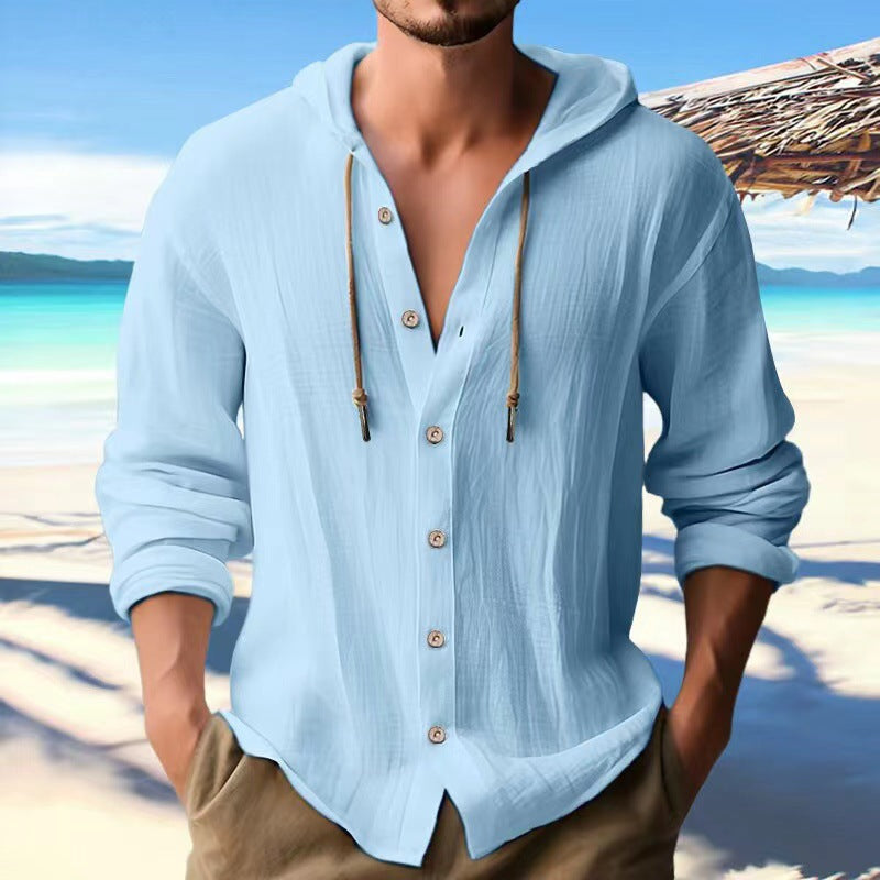 Men's Hoodie with a relaxed fit and practical details Lune London