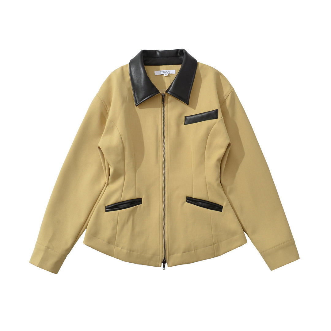 Leisure jacket for women with classic collar and elegant details Lune London