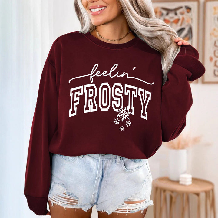 Sweat à capuche pour femmes avec impression graphique Chic & Stil