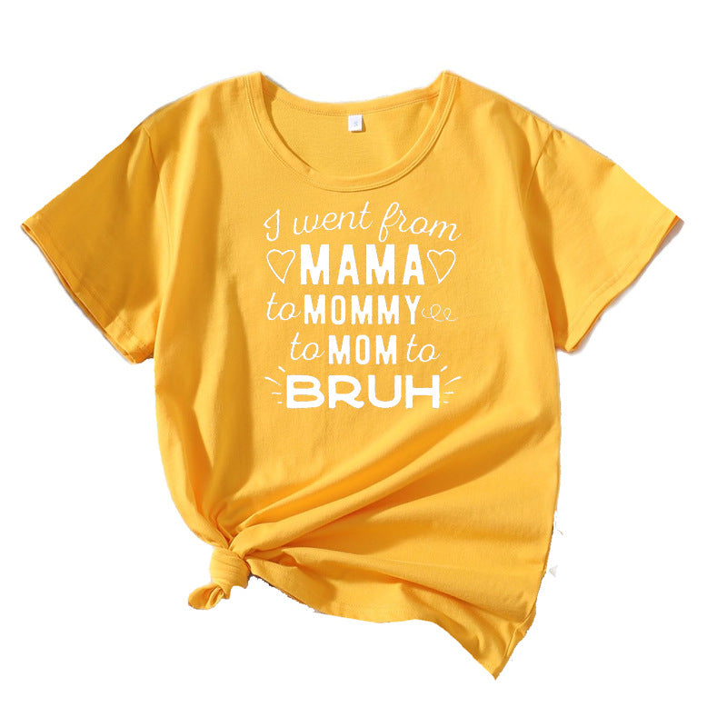 Women Graphic T-shirt Humorous Quote Lune London