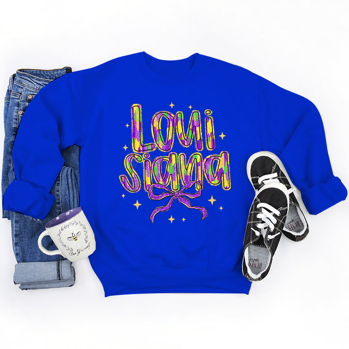 Sweatshirt pour femmes avec lettrage créatif et doublure intérieure douce Chic & Stil