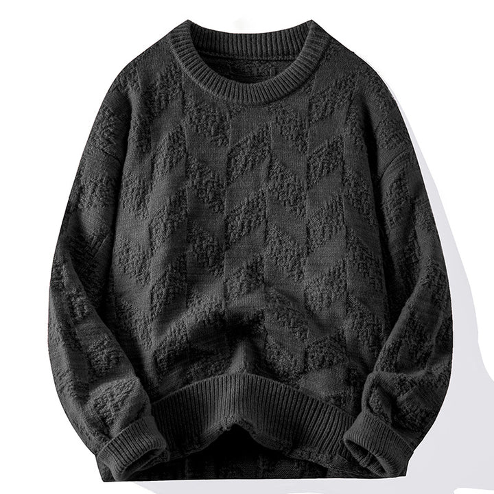 Knitted sweater for women with structured design Lune London